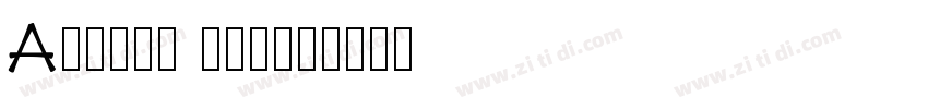 Avenir Light字体转换